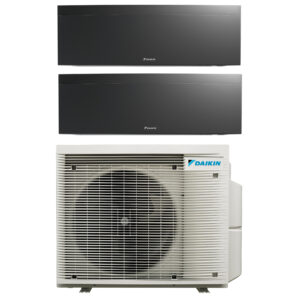 Daikin multi-split connected to 2 Emura Black
