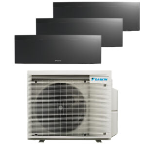 Daikin multi-split connected to 3 Emura Black