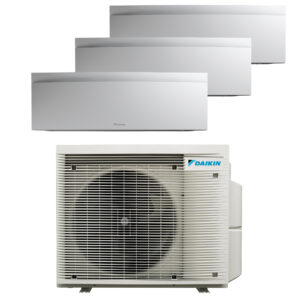 Daikin multi-split connected to 3 Emura White