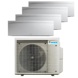 Daikin multi-split connected to 4 Emura White