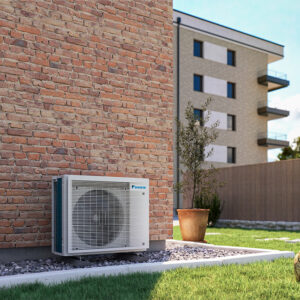 Daikin multi-split in a residential area