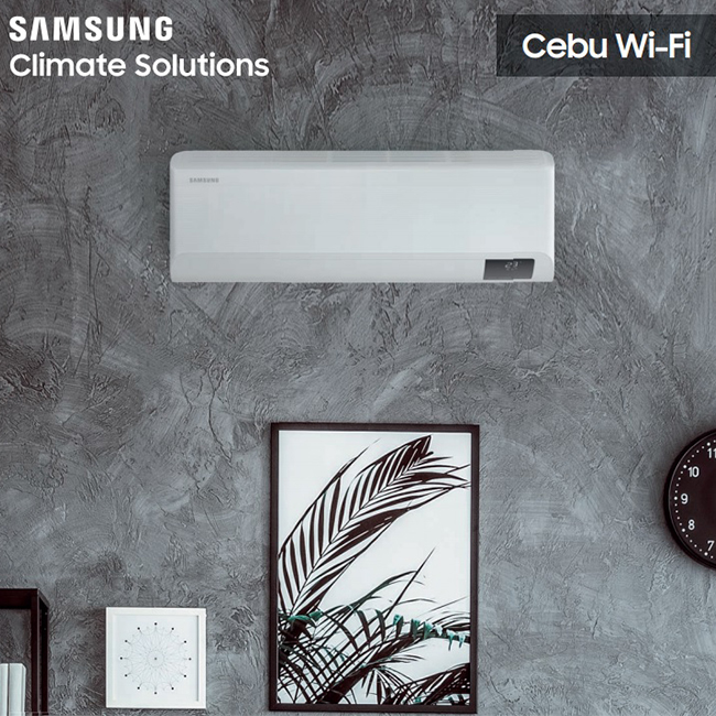 Samsung Cebu airco: perfecte budgetairco, past in elke kamer en bespaart elektriciteit vanaf dag 1. Deze airco kan verwarmen en koelen.