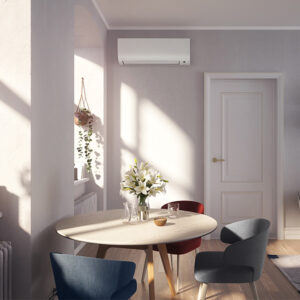 Daikin Comfora: Stijlvolle airconditioner voor elk seizoen, vooral in kleine ruimtes. Energie-efficiënt en de beste airco in de slaapkamer.