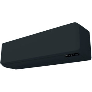 Fujitsu KM-Series in het zwart: Energie-efficiënte en milieuvriendelijke airco's. Inverter, R32-koelmiddel, stilte, en design.