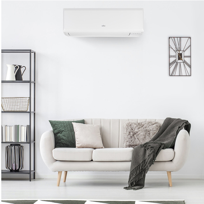 Fujitsu KP-series: Strakke, moderne airco met inverter, R32-koelmiddel, stilte, design. De beste airconditioner om mee te koelen & verwarmen.