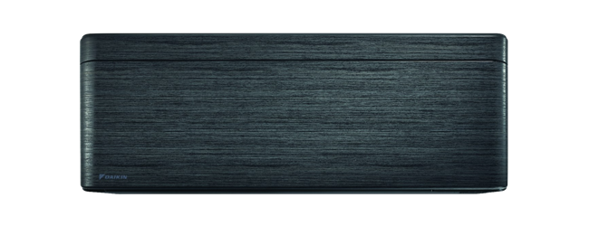Daikin Stylish Blackwood airco met Houtnerftextuur: Verfijnde Verkoeling in Stijl. Energiezuinig, WIFI-connectiviteit, strak design met houtnerf.