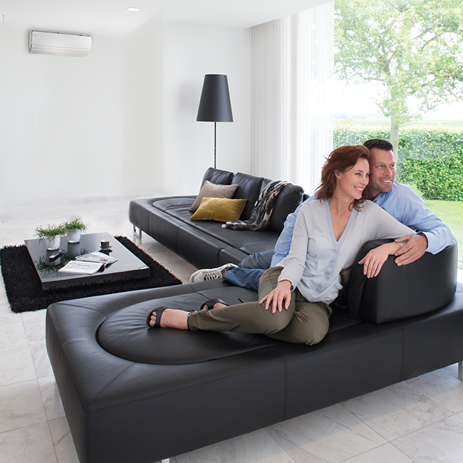 Daikin Ururu Sarara voor Comfort en Gezondheid: Complete Luchtbehandeling voor Woonruimtes. Koeling, verwarming, ventilatie, luchtbevochtiging.