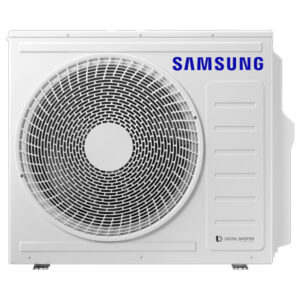 Samsung Multi-Split Medium buitentoestel: Krachtig, energie-efficiënt. Digitaal inverter-technologie, stil. Geschikt voor middelgrote ruimtes.