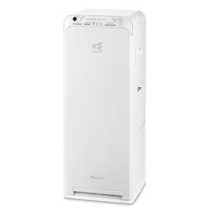 Toont de Daikin luchtreiniger MCK55W